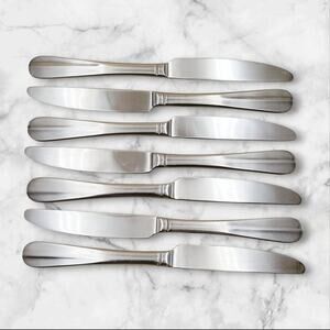 International Stainless SIMPLICITY Set Of 7 Dinner Knives